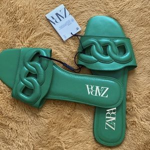 Zara Leather women’s Flats